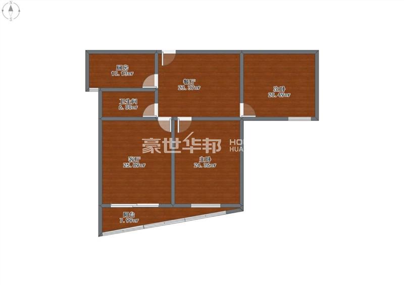 风华苑二手房-户型图