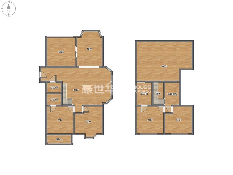 紫金文苑二手房-户型图