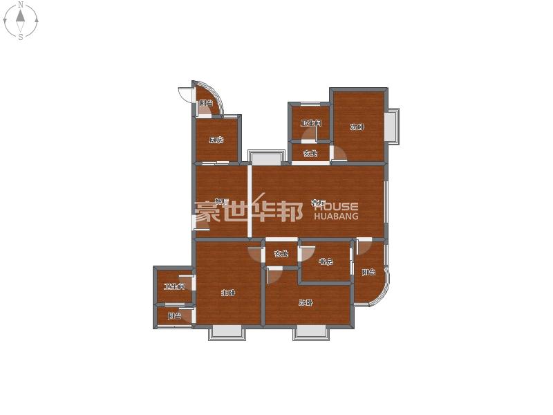 新白马公寓二手房-户型图