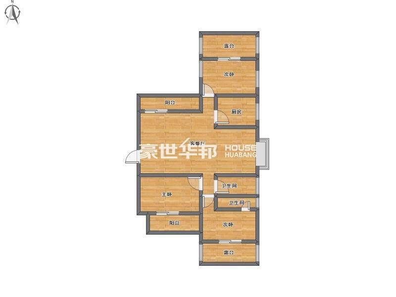 天阳棕榈湾二期二手房-户型图