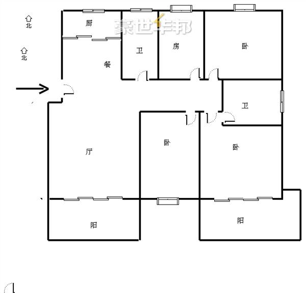 盛世嘉园二手房-户型图