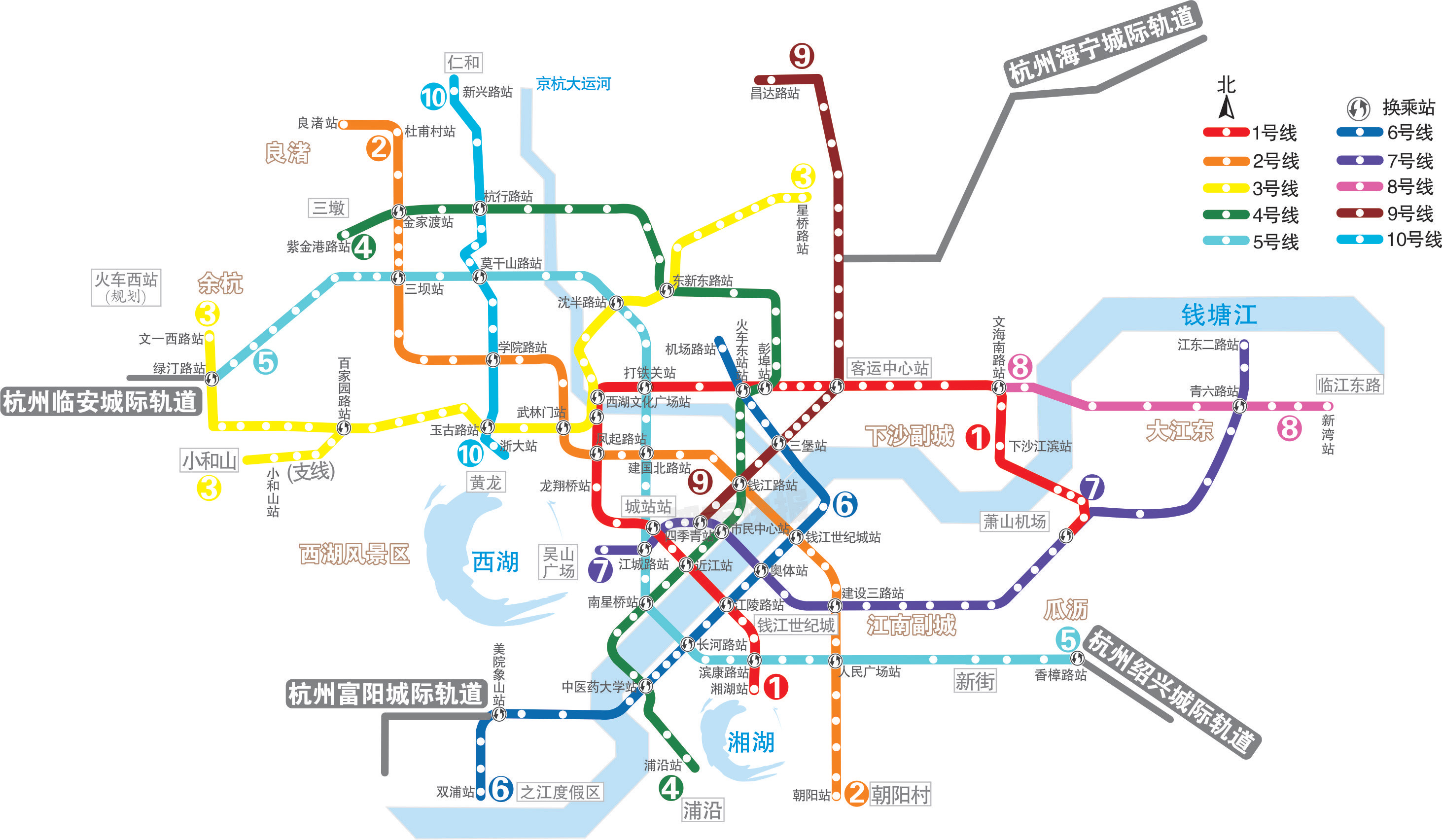 杭州地铁1号线三期(下沙江滨站-萧山机场站)
